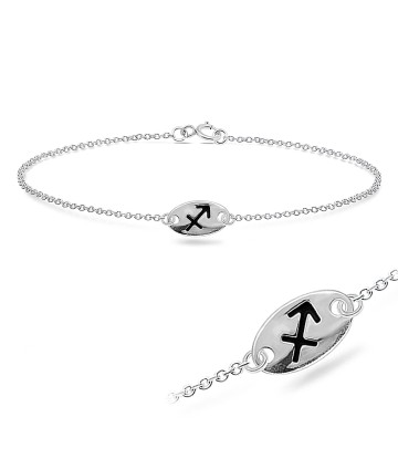 Sagittarius Silver Bracelet BRS-141